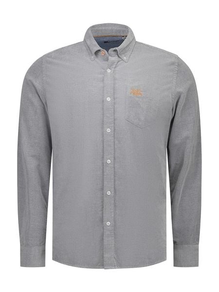 NEW ZEALAND AUCKLAND Koszula w kolorze szarym rozmiar: XXL. Szare koszule New Zealand Auckland, xxl, bez wzorów, bez kołnierzyka, bez ramiączek. Za 196.24 zł.