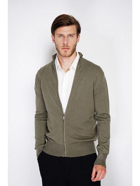 William de Faye Kardigan w kolorze khaki rozmiar: 50. Brązowe swetry rozpinane William de Faye, bez wzorów, z kaszmiru, bez kołnierzyka, bez ramiączek. Za 173.99 zł.