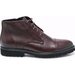 Domeno - Buty wysokie. Botki sznurowane marki FOUGANZA. W wyprzedaży za 269.90 zł.