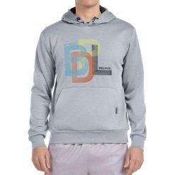 Bullpadel Gondo Sweatshirt. Szare bluzy bullpadel, bez wzorów, bez kaptura. W wyprzedaży za 169.15 zł.