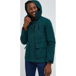 Superdry kurtka męska kolor zielony przejściowa. Zielone kurtki Superdry, l, bez wzorów, bez kaptura. Za 599.99 zł.