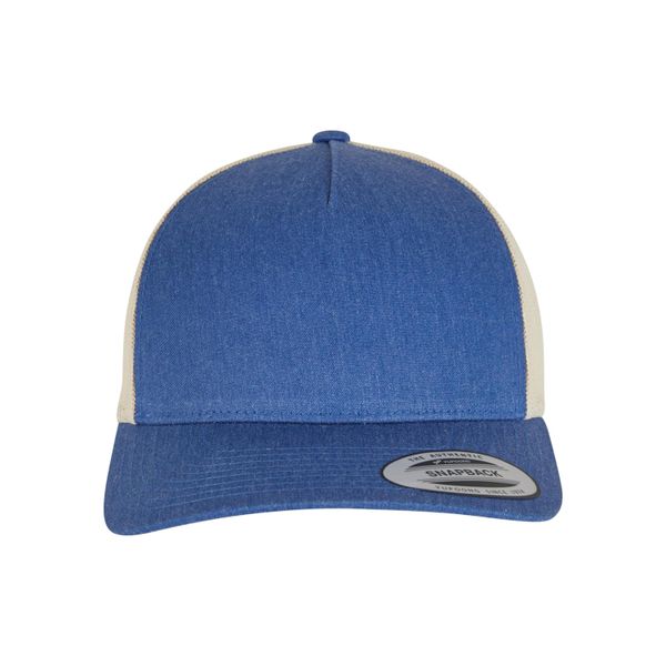 Czapka Trucker Flexfit Retro. Brązowe czapki z daszkiem FLEXFIT, bez wzorów. Za 105.00 zł.