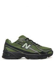 New Balance Sneakersy U7403DN Zielony. Zielone buty sportowe casual New Balance, bez wzorów, z materiału, bez zapięcia. Za 529.99 zł.