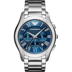 Zegarek EMPORIO ARMANI - Valente AR11082 Silver/Silver. Szare zegarki Emporio Armani. Za 1,359.00 zł.