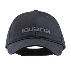 Czapka Z Daszkiem Unisex Dla Dorosłych Aylen. Czarne czapki z daszkiem IGUANA, bez wzorów, z bawełny. Za 104.99 zł.