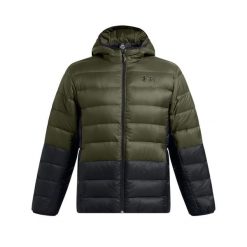 Kurtka puchowa Under Armour Legend. Czarne kurtki Under Armour, na zimę, m, bez wzorów, z dzianiny, z kapturem. Za 747.75 zł.