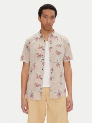 Quiksilver Koszula Apero Classic EQYWT04605 Beżowy Regular Fit. Brązowe koszule Quiksilver, m, bez wzorów, z bawełny, bez kołnierzyka, bez ramiączek. Za 179.99 zł.