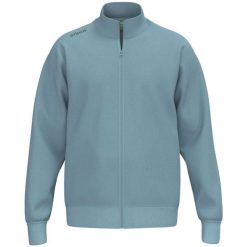 Kurtka z dresu Erima TS. Niebieskie kurtki Erima, uniwersalny, bez wzorów, z bawełny, bez kaptura. Za 193.50 zł.