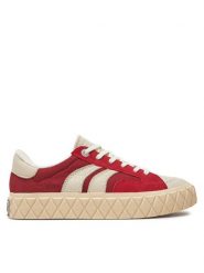 Palladium Trapery Palla Ace Lo Sde 74324-643-M Czerwony. Czerwone trapery Palladium, ze skóry, bez zapięcia. Za 519.99 zł.