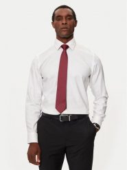 Boss Krawat 50524374 Czerwony. Czerwone krawaty i muchy Boss, bez wzorów, z jedwabiu. Za 349.99 zł.