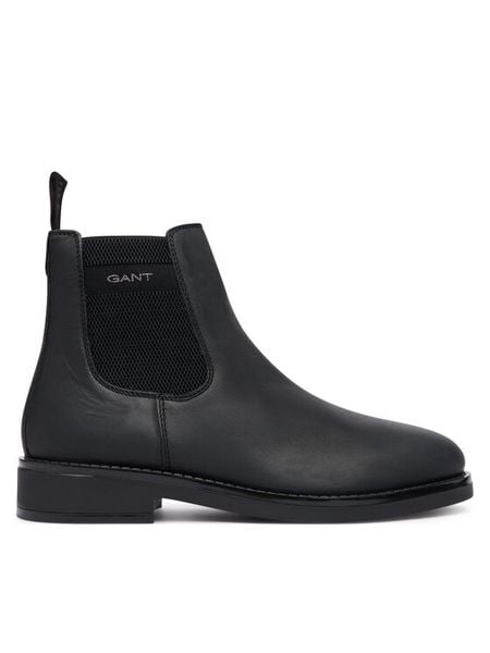 Gant Sztyblety 33651491 Czarny. Czarne botki sznurowane GANT, bez wzorów, z nubiku, bez obcasa, bez zapięcia. Za 819.99 zł.