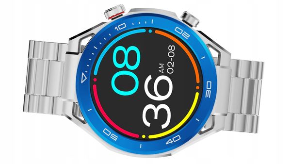 Smartwatch zegarek sportowy IMIKI Xplorer Oyster Silver. Szare, cyfrowe zegarki IMIKI, ze stali. Za 329.00 zł.