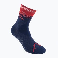 Skarpety La Sportiva Ultra Running. Niebieskie skarpety La Sportiva, bez wzorów, z elastanu. Za 99.99 zł.