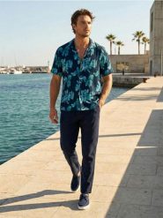 Wiskozowa koszula w kwiaty - wielobarwny. Koszule Sinsay, l, bez wzorów, z wiskozy, bez kołnierzyka, bez ramiączek. Za 39.99 zł.