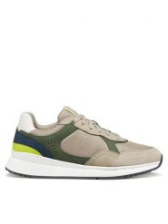 Geox Sneakersy U Branthon U65LCB 0EK11 CB35Z Beżowy. Brązowe buty sportowe casual Geox, bez wzorów, z materiału, bez zapięcia. Za 449.99 zł.