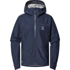Kurtka przeciwdeszczowa męska ROC Flash GTX. Szare kurtki Haglöfs, m, bez wzorów, bez kaptura. Za 1,800.00 zł.