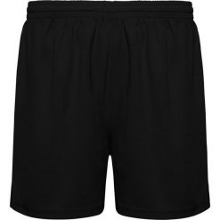 Spodenki Sportowe Dla Dorosłych Unisex. Czarne krótkie spodenki sportowe ROLY, m, bez wzorów. Za 38.99 zł.
