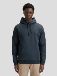 MESKA BLUZA LEE WORKWEAR ESS HOODIE REBEL NAVY 112378763. Niebieskie bluzy Lee, xl, bez wzorów, bez kaptura. Za 179.99 zł.