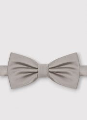 PAKO LORENTE – Gładka mucha męska w kolorze szarym. Szare krawaty i muchy Pako Lorente, bez wzorów, z poliesteru. Za 99.99 zł.