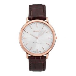 Zegarek "W70606" w kolorze brązowo-różowo złotym. Brązowe zegarki Hugo Boss, GANT. W wyprzedaży za 279.95 zł.