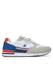 Beverly Hills Polo Club Sneakersy V5-6414 Beżowy. Brązowe buty sportowe casual Beverly Hills Polo Club, bez wzorów, z materiału, bez zapięcia. Za 199.99 zł.