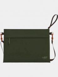 Torba Na Ramię Cabin Zero Classic Sacoche. Brązowe torby na ramię CABINZERO, bez wzorów, z materiału, na ramię, bez dodatków. Za 129.99 zł.