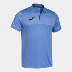Polo Joma Montreal. Niebieskie koszulki polo Joma, bez wzorów, bez kołnierzyka, bez ramiączek. W wyprzedaży za 128.25 zł.