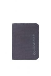 Portfel turystyczny RFiD Card Wallet Recycled. Niebieskie portfele Lifeventure, bez wzorów, z materiału. Za 55.99 zł.