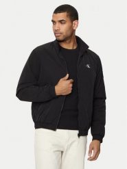 Calvin Klein Jeans Kurtka przejściowa Harrington J30J325592 Czarny Regular Fit. Czarne kurtki Calvin Klein Jeans, m, bez wzorów, z jeansu, bez kaptura. Za 625.95 zł.