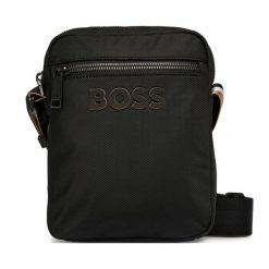 Saszetka BOSS. Czarne saszetki i nerki Boss, bez wzorów. Za 449.99 zł.