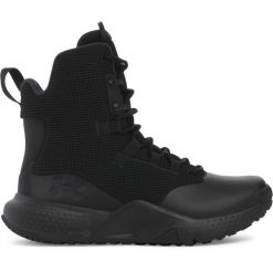 Buty trekkingowe Under Armour Stellar. Brązowe buty trekkingowe Under Armour, bez wzorów, bez zapięcia. W wyprzedaży za 436.20 zł.