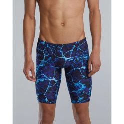 Spodenki treningowe do kolan TYR Synapse 420 - jammery. Niebieskie krótkie spodenki sportowe TYR, l, bez wzorów, sportowe. Za 307.49 zł.