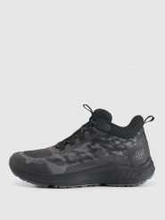 4F Buty trekkingowe Original Trail Mid męskie - czarne 42. Czarne buty trekkingowe 4F, bez wzorów, z gumy, bez zapięcia. Za 399.99 zł.