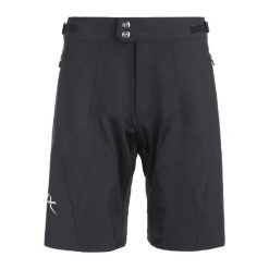 Spodenki rowerowe męskie MTB Endurance Leichhardt 2-w-1. Czarne spodenki rowerowe Endurance, m, bez wzorów, rowerowe. Za 299.99 zł.