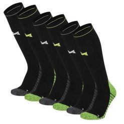 Skarpety kompresyjne do biegania Xtreme, 6 par, Multi Czarne. Czarne skarpety XTREME SOCKSWEAR, bez wzorów. W wyprzedaży za 242.82 zł.
