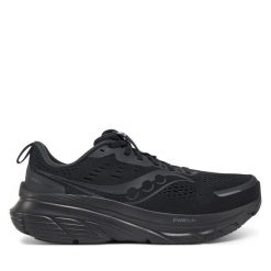 Buty do biegania Saucony. Czarne buty do biegania Saucony, bez wzorów, bez zapięcia, do biegania. Za 569.99 zł.