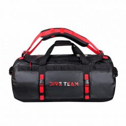 Torba DIVE TEAM 90 L do nurkowania. Czarne torby na ramię Agama, bez wzorów, z materiału, na ramię, duże, bez dodatków. Za 336.72 zł.