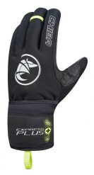 Zimowe rękawiczki sportowe unisex Chiba Express +. Czarne rękawiczki Chiba, na zimę, bez wzorów, z neoprenu. Za 149.00 zł.