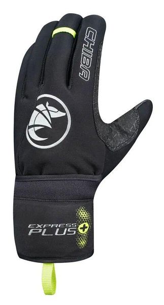 Zimowe rękawiczki sportowe unisex Chiba Express +. Czarne rękawiczki Chiba, na zimę, bez wzorów, z neoprenu. Za 149.00 zł.