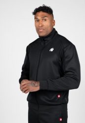 Tennessee Kurtka dresowa - Czarny. Czarne kurtki GORILLA WEAR, l, bez wzorów, z dresówki, bez kaptura. Za 285.00 zł.