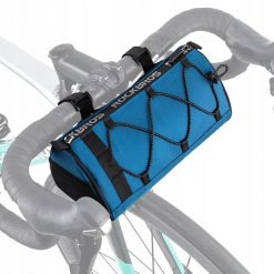 Torba rowerowa Rockbros na kierownicę 1,5 L, odblaskowa, wodoodporna. Niebieskie torby na ramię ROCKBROS, bez wzorów, z gumy, na ramię, bez dodatków. Za 104.99 zł.
