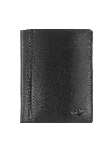 Camel Active Skórzany portfel "Bilbao" w kolorze czarnym - 10 x 12,7 x 1,5 cm rozmiar: onesize. Czarne portfele Camel Active, bez wzorów, z materiału. Za 80.52 zł.