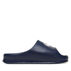 Klapki Lacoste. Niebieskie klapki LACOSTE. Za 149.99 zł.