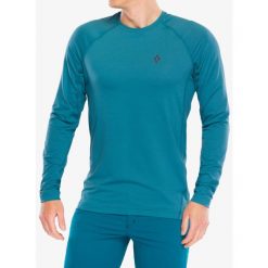 Bluza Black Diamond Alpenglow Crew. Niebieskie bluzy Black Diamond, bez wzorów, bez kaptura. Za 209.99 zł.