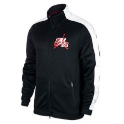 Kurtka uniwersalna męska Nike Jmc Tricot Jkt. Czarne kurtki Nike, m, bez wzorów, z syntetyku, bez kaptura. Za 329.00 zł.