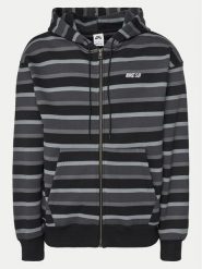 Nike Bluza FN2512 Czarny Regular Fit. Czarne bluzy Nike, m, bez wzorów, z bawełny, bez kaptura. Za 449.99 zł.