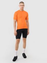 4F Legginsy krótkie rowerowe z żelowo-piankową wkładką męskie - czarne XXL. Czarne legginsy długie sportowe 4F, l, bez wzorów, z dzianiny, rowerowe. Za 249.99 zł.