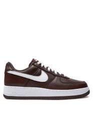 Nike Sneakersy Air Fore 1 Low Retro Qs FD7039 200 Brązowy. Brązowe buty sportowe casual Nike, bez wzorów, ze skóry, bez zapięcia. Za 439.99 zł.
