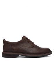 Clarks Półbuty Aldwin 2 Derby 26327155 Brązowy. Brązowe eleganckie półbuty Clarks, bez wzorów, bez obcasa, bez zapięcia. Za 479.99 zł.