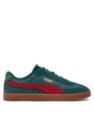 Puma Sneakersy Club II Era Year of Sports 399613 01 Zielony. Zielone buty sportowe casual Puma, bez wzorów, ze skóry, bez zapięcia. Za 229.99 zł.